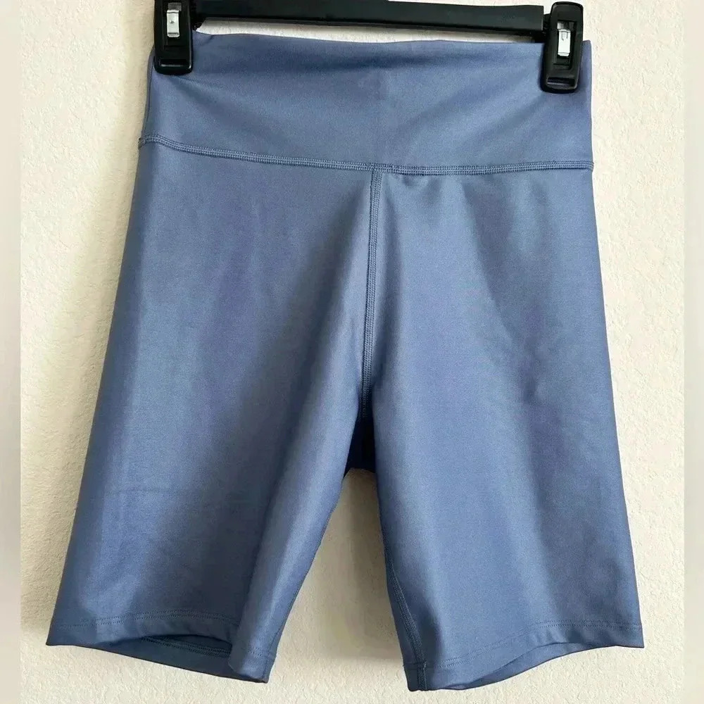 Abercrombie and Fitch Blue Biker Shorts| sz small
